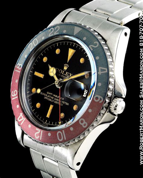 rolex gmt master pointed crown guard|rolex gmt 1675 steel.